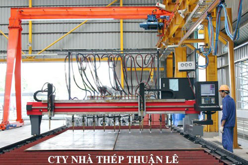 Hệ thống cắt lập trình CNC - Nhà Thép Thuận Lê - Công Ty TNHH Thuận Lê